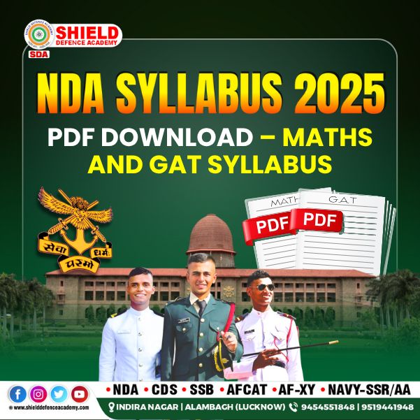 nda coaching: NDA Syllabus 2025 PDF Download